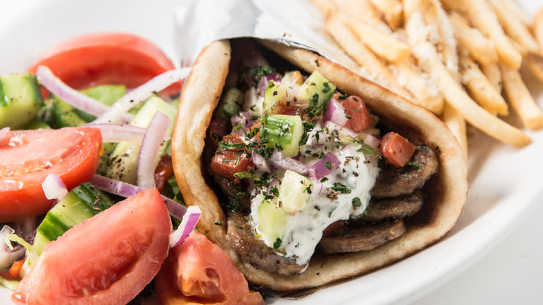 gyro pita sandwich