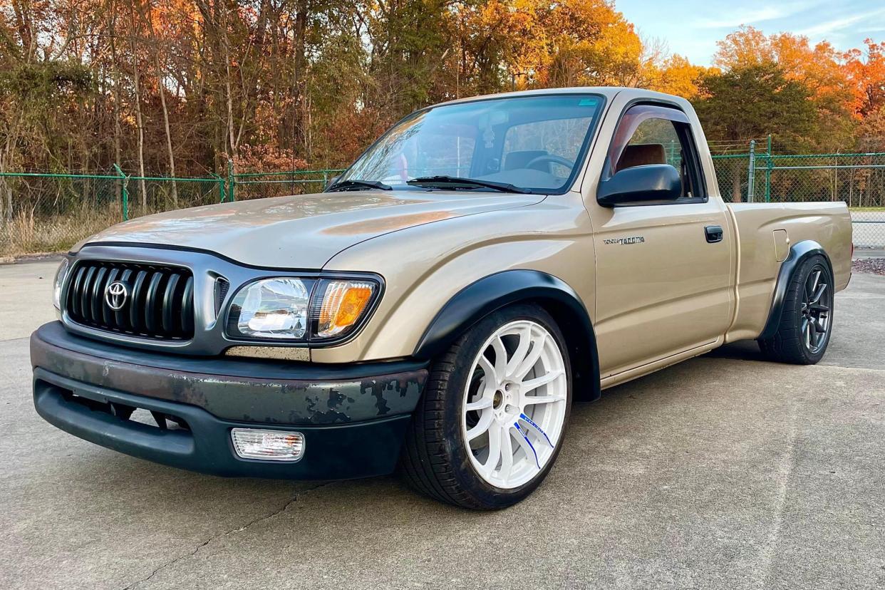 A Performance EV Lurks Under the Shell of This EV-Swapped Toyota Tacoma photo