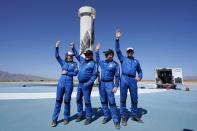 Blue Origin’s New Shepard rocket's latest space passengers