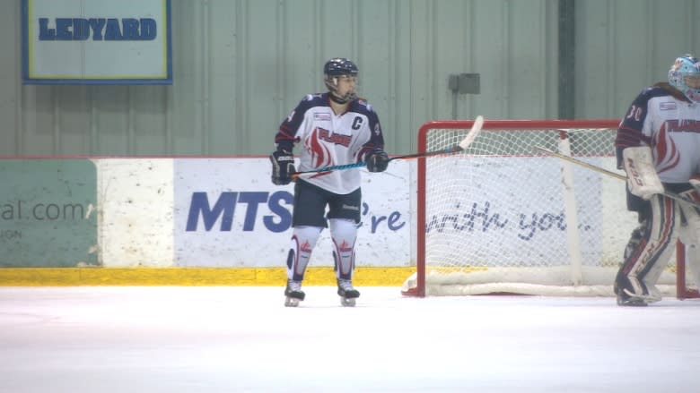 Top-level female hockey players hit MTS Iceplex for Female World Sport School Challenge