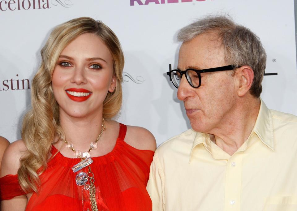 Support: Johansson continued to defend Woody Allen (Getty Images)