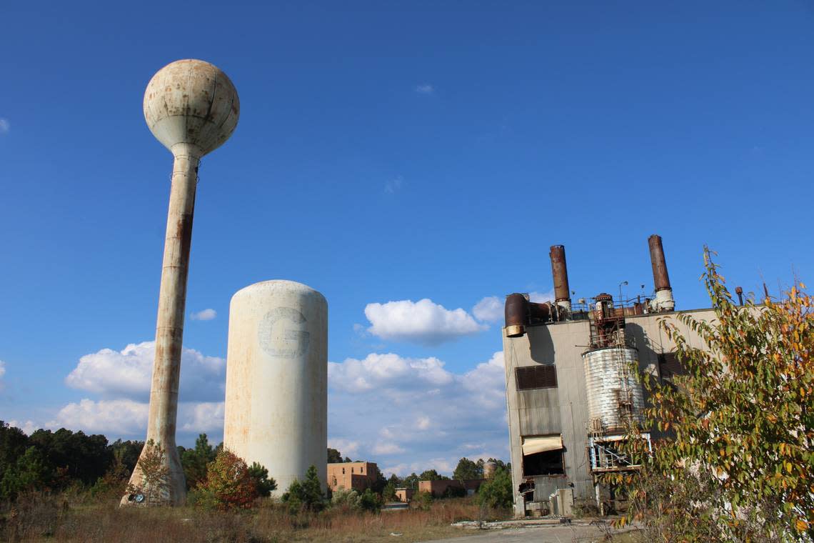The abandoned Galey and Lord textile plant in Society Hill is a polluted federal Superfund cleanup site.