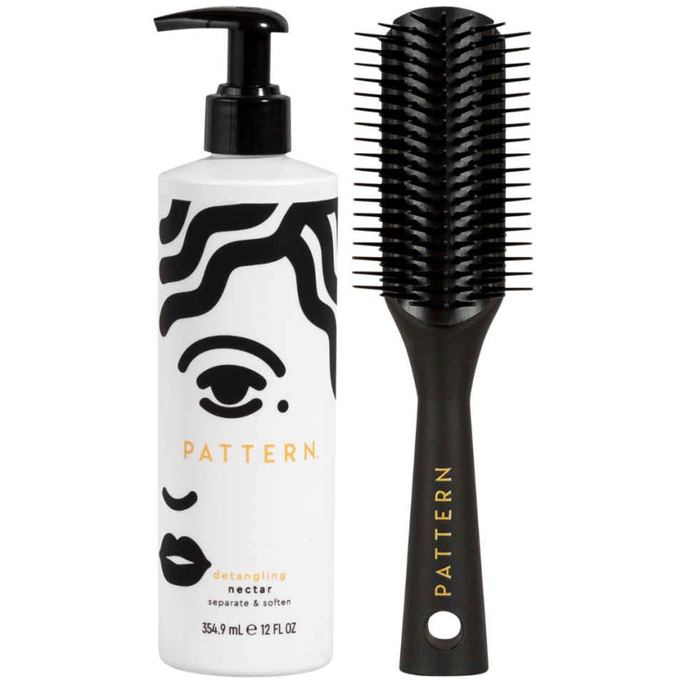 <p><a href="https://go.redirectingat.com?id=74968X1596630&url=https%3A%2F%2Fwww.sephora.com%2Fproduct%2Fpattern-beauty-by-tracee-ellis-ross-detangling-nectar-shower-detangling-brush-hair-set-P505723&sref=https%3A%2F%2F" rel="nofollow noopener" target="_blank" data-ylk="slk:Shop Now;elm:context_link;itc:0;sec:content-canvas" class="link ">Shop Now</a></p><p>Detangling Nectar and Shower Detangling Brush Hair Set</p><p>sephora.com</p><p>$26.88</p><span class="copyright">Sephora</span>