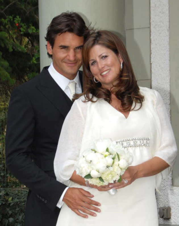 Mirka et Roger Federer (Getty Images)