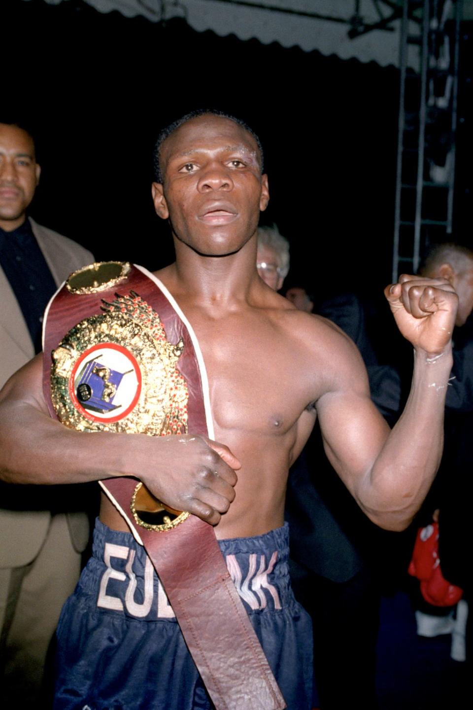 Eubank in his boxing heyday (PA Archive/Press Association Images)