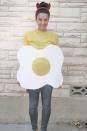 <p>It's a sunny-side up with a little bit of mischief, and, besides the devil horns, you can make it with things you probably have around the house. </p><p><em><a href="https://www.creatingreallyawesomefunthings.com/pregnant-costume-ideas/" rel="nofollow noopener" target="_blank" data-ylk="slk:Get the tutorial at C.R.A.F.T. »;elm:context_link;itc:0;sec:content-canvas" class="link ">Get the tutorial at C.R.A.F.T. »</a></em></p>