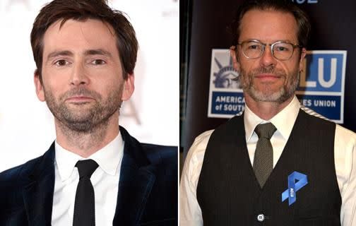 David Tenant (L) and Guy Pearce (R) also star in the movie. Source: Getty