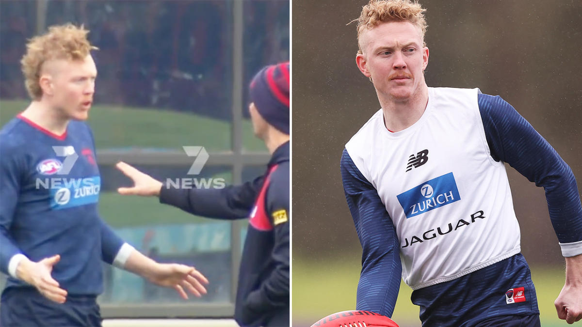 Demons intrigue grows amid curious Clayton Oliver training moment ...