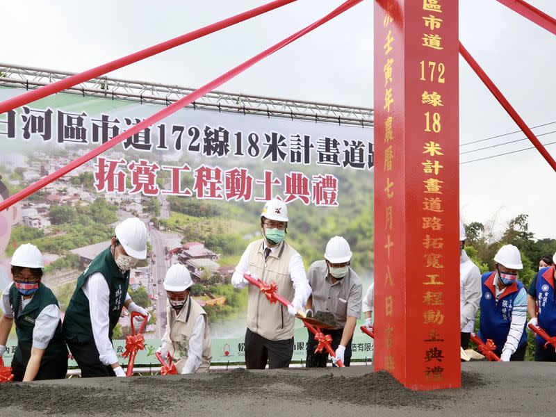 推動關仔嶺觀光拓寬172線瓶頸路段　黃偉哲不遺餘力