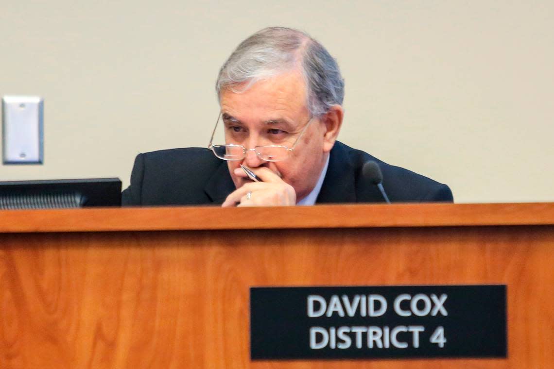 David Cox, District 4. Horry County School Board 2022 File. November 15, 2021.