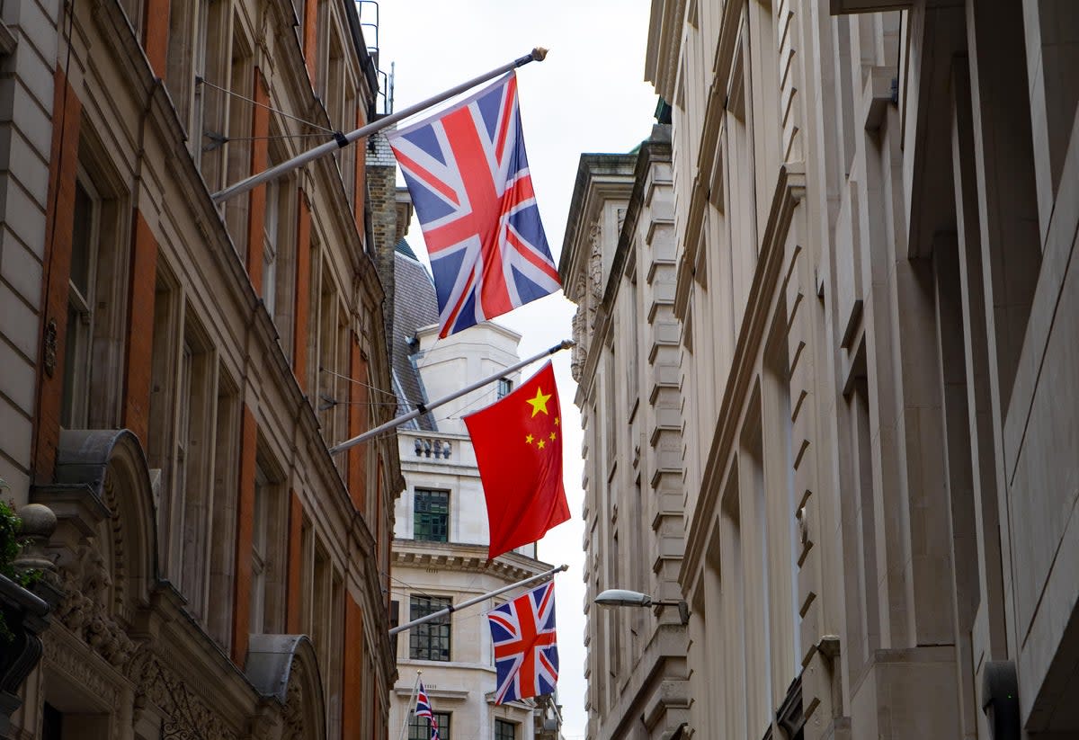 The announcement would signal a major hardening of UK Government policy on China (Alamy/PA)