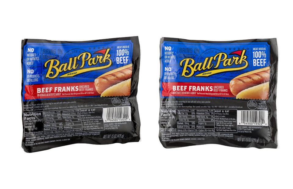 All beef: Unhealthiest: Ball Park Beef Franks