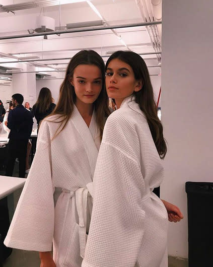 Kaia Gerber and Lulu