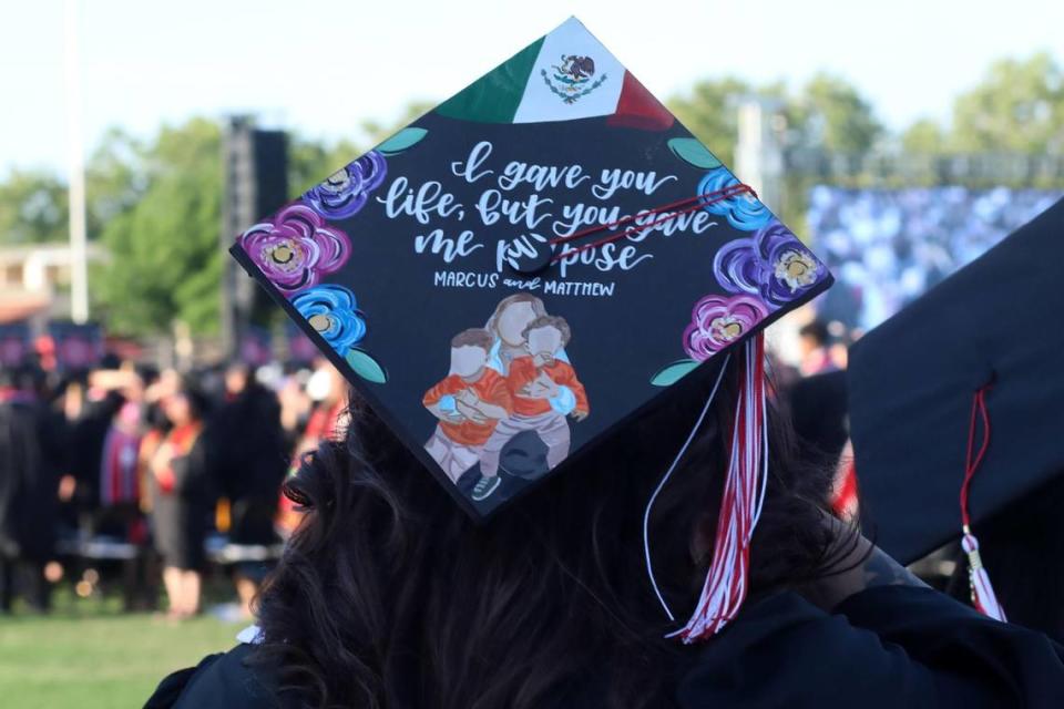 The Class of 2023 broke another record for Fresno City College: 2,687 students were eligible to participate in the ceremony earning 2,849 degrees. Fresno City College commencement on Friday, May 19 at Ratcliffe Stadium.