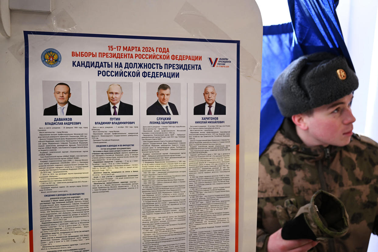 Russia Election Moscow Polling Station (Natalia Kolesnikova / AFP - Getty Images)