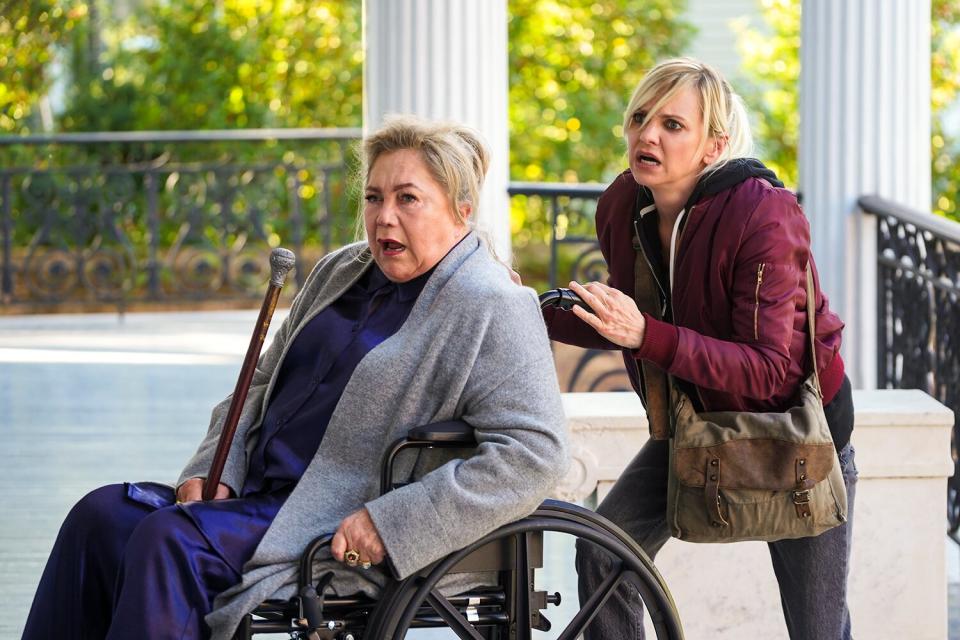 Kathleen Turner and Anna Faris in 2022's "The Estate"