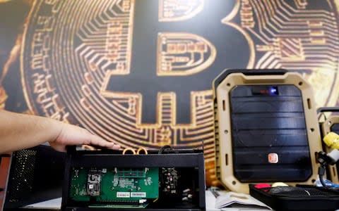 The card could mean cryptocurrency miners would be able to pay using their digital currency of choice