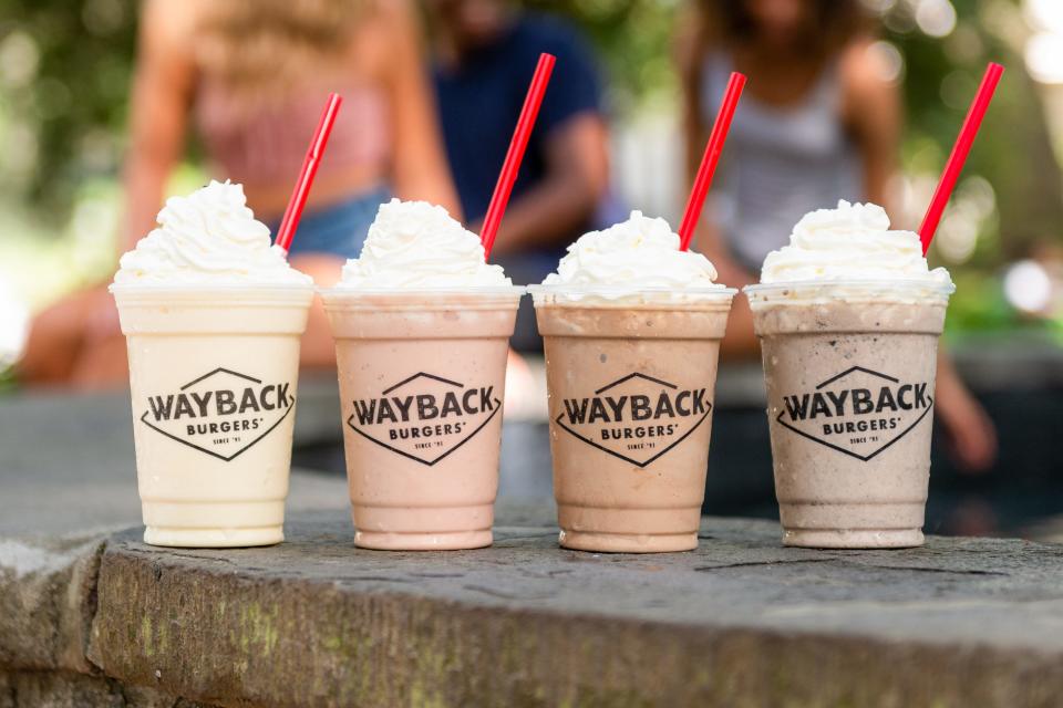 Wayback Burgers, which has a location in Titusville, has a variety of hand-dipped shakes. Get a free vanilla shake on June 24 during Free Shake Day.