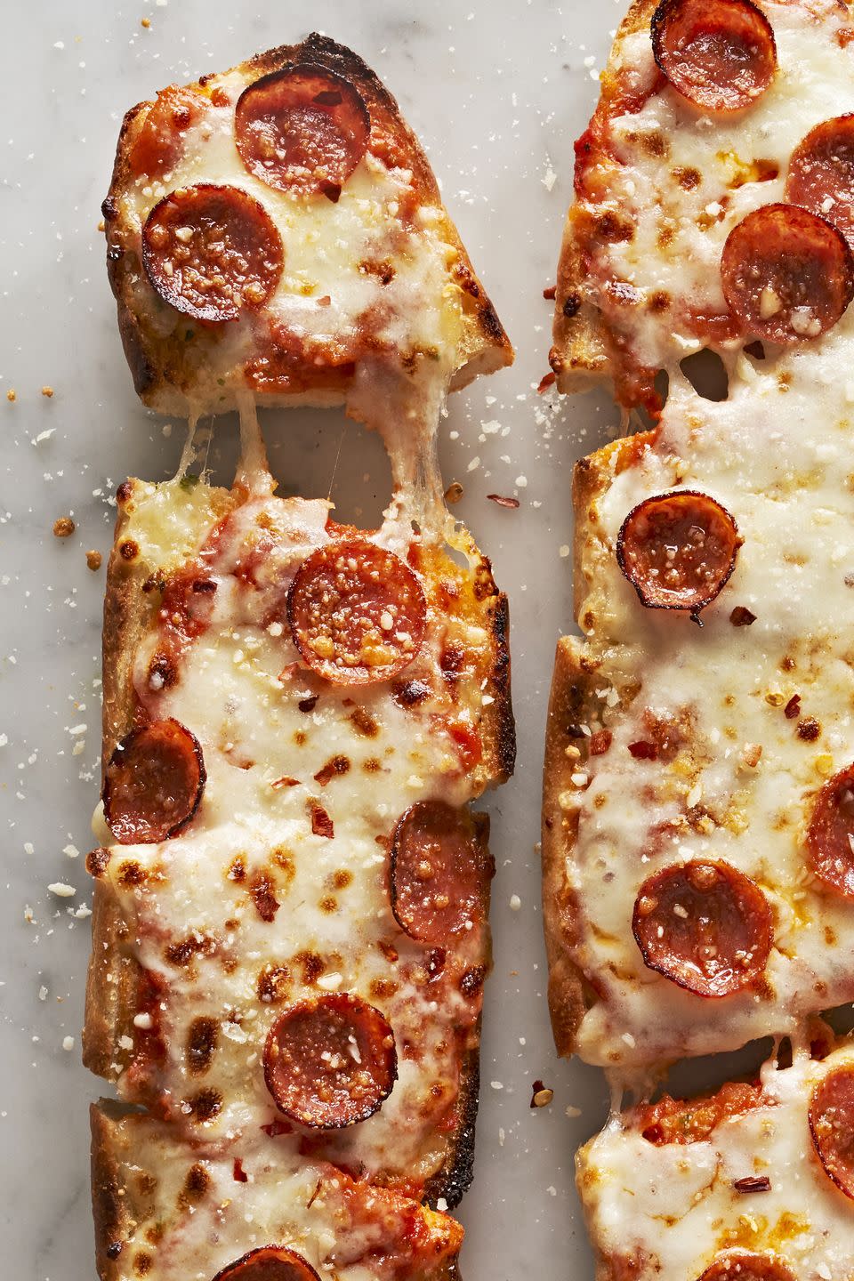 garlic bread pizza