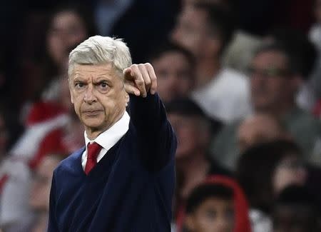 Britain Football Soccer - Arsenal v Chelsea - Premier League - Emirates Stadium - 24/9/16 Arsenal manager Arsene Wenger Reuters / Dylan Martinez/ Livepic