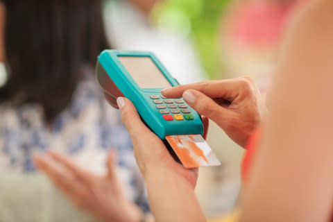 If a shop or company attempts to charge for a credit card transaction, challenge them - Credit: Getty