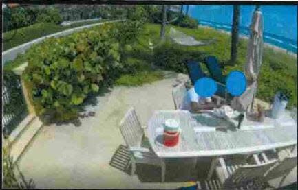 Image of someone on private property in Palm Beach.