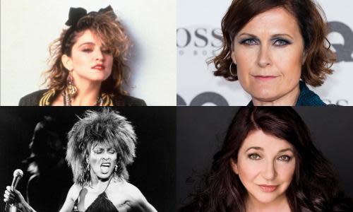 Madonna, Alison Moyet, Tina Turner, Kate Bush