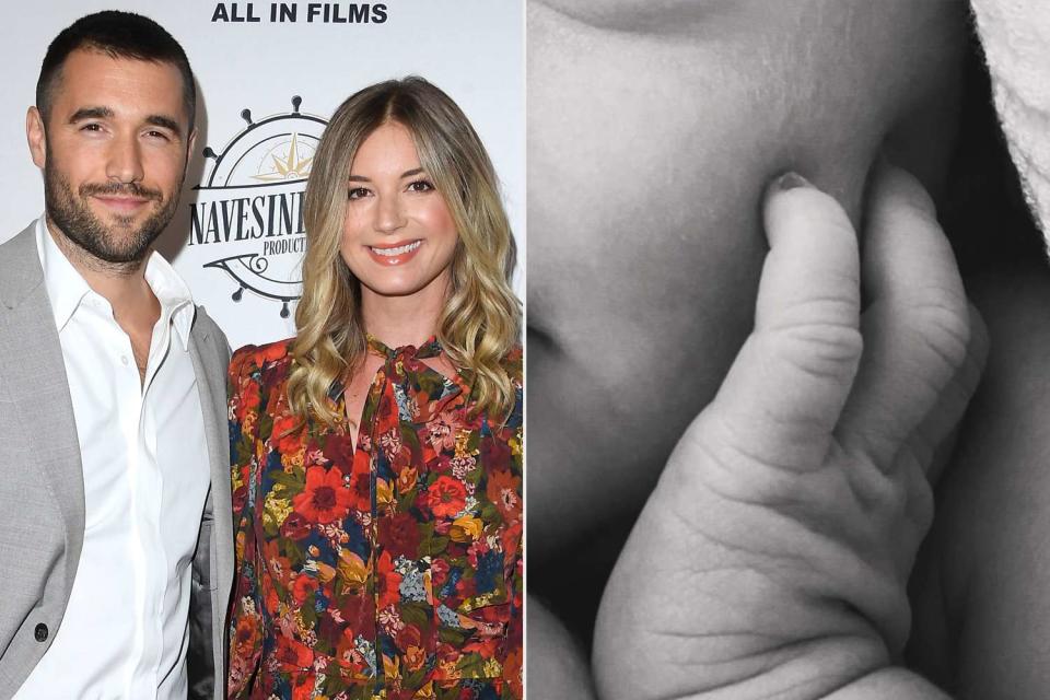 <p>Steve Granitz/FilmMagic; Instagram/emilyvancamp</p> Josh Bowman and Emily VanCamp welcome their second baby.