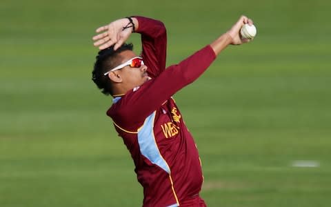 Sunil Narine, West Indies' 'mystery spinner, has been lost to Tests - Credit: Steven Paston/Action Images
