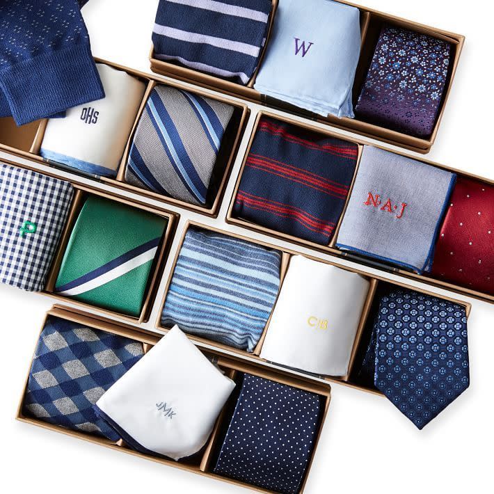 Tie, Pocket Square, & Socks Gift Set