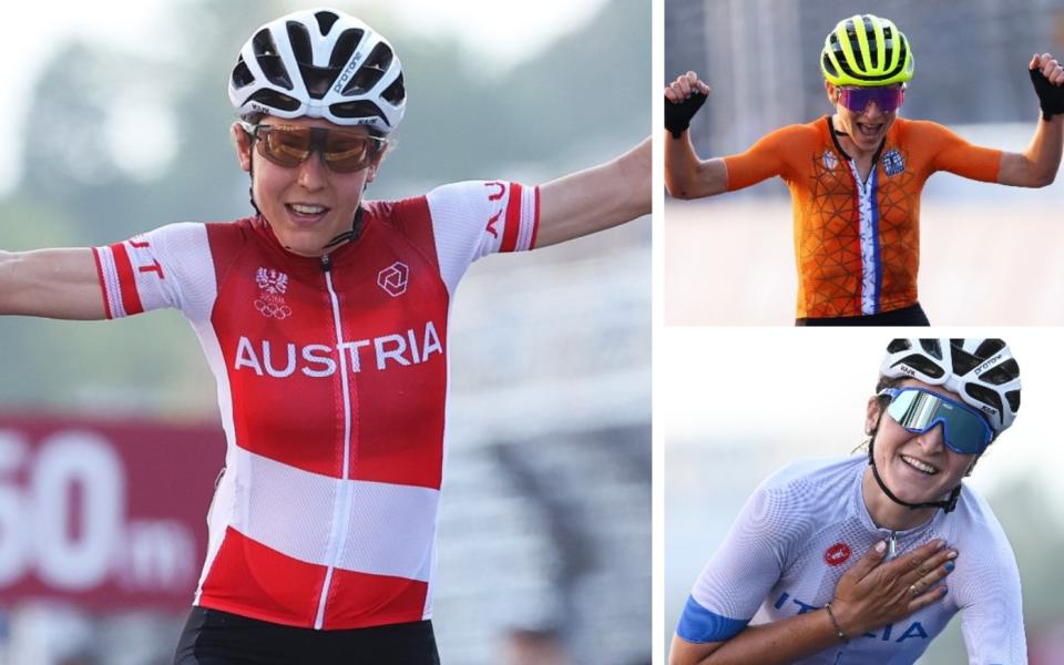 Anna Kiesenhoffer stuns Tokyo Games with road race gold before Annemiek van Vleuten 'celebrates' win that never was - GETTY IMAGES / SWPIX.COM