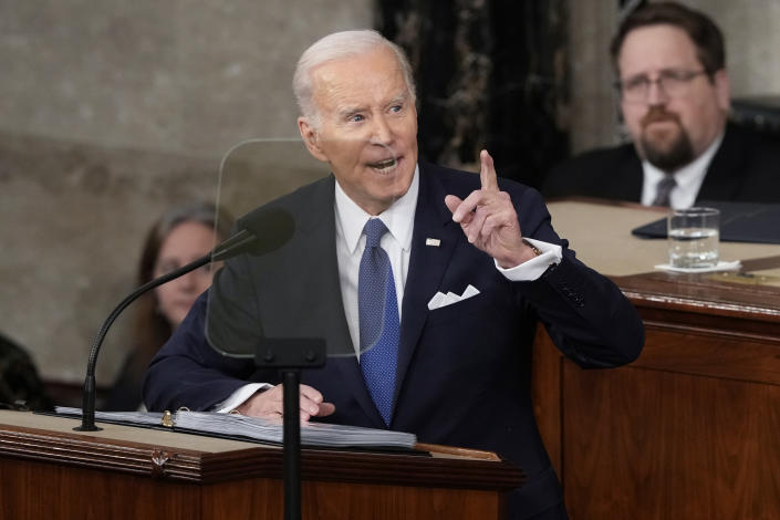 President Joe Biden delivers the State of the Union address 