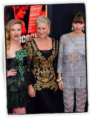 Scarlett Johansson, Helen Mirren y Jessica Biel | Getty Images 