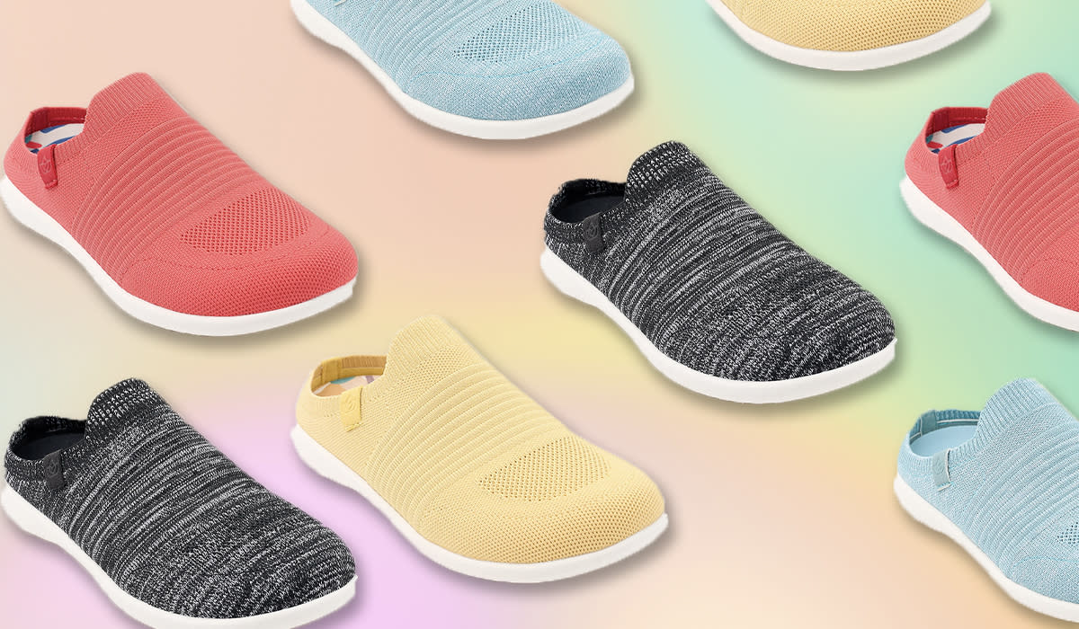 Spenco Orthotic Memory Foam Knit Mules 