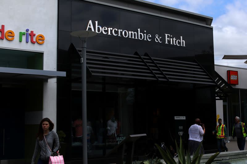 FILE PHOTO: An Abercrombie & Fitch store is shown in La Jolla, California,