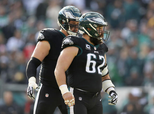 Eagles ranked No. 1 on PFF's list of best offensive lines