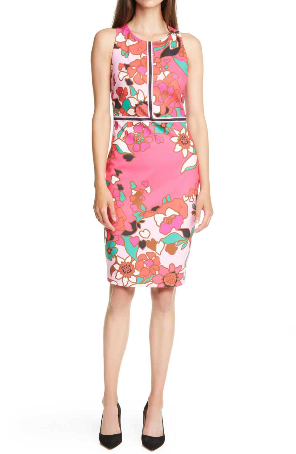 Ted Baker London Marloww Piñata Floral Sheath Dress