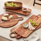 <p><strong>West Elm</strong></p><p>westelm.com</p><p><strong>$2999.70</strong></p><p>Acacia serveware like this never gets old, whether you're just putting together a snack board for movie night or hosting a birthday bash. The set looks great, cleans up easily, and will give your snack and meal sessions a little rustic flair.</p>