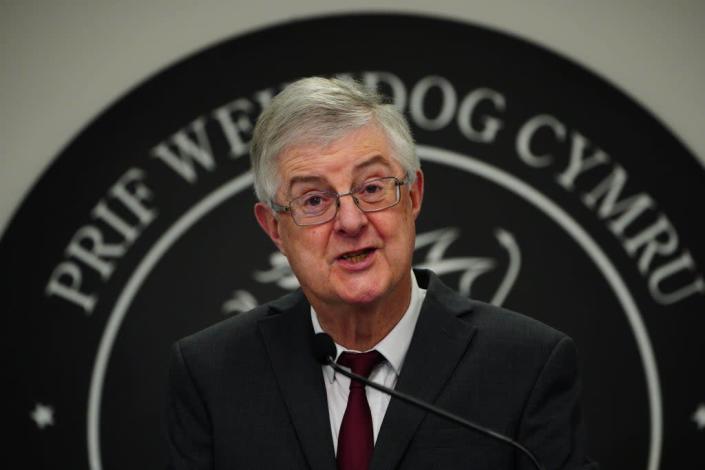 First Minister Mark Drakeford denied lifting the ban on spectators at professional events in Wales was due to the economic &#x00201c;pressures&#x00201d; of the forthcoming Six Nations tournament (Ben Birchall/PA) (PA Wire)