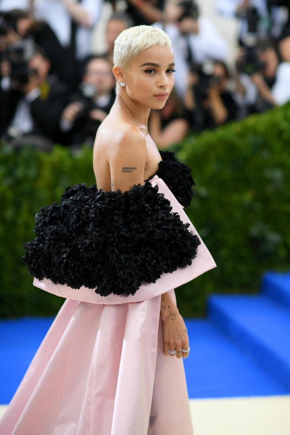 Zoe Kravitz attends the 2017 Met Gala (Getty Images)