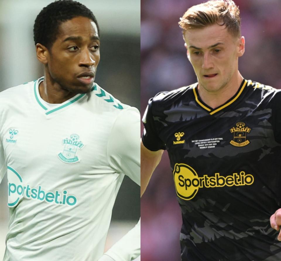 West Ham have held talks to swap Southampton’s Kyle Walker-Peters with Flynn Downes (Getty Images)