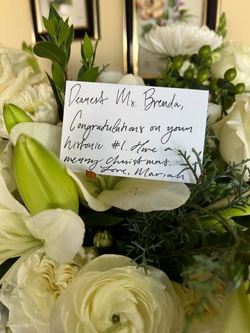 <p>Brenda Lee/X</p> Brenda Lee flowers