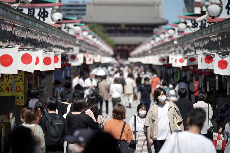 ▲中國當局宣布恢復團體旅行，最新解禁名單中包含日本及韓國。（圖／美聯社／達志影像）