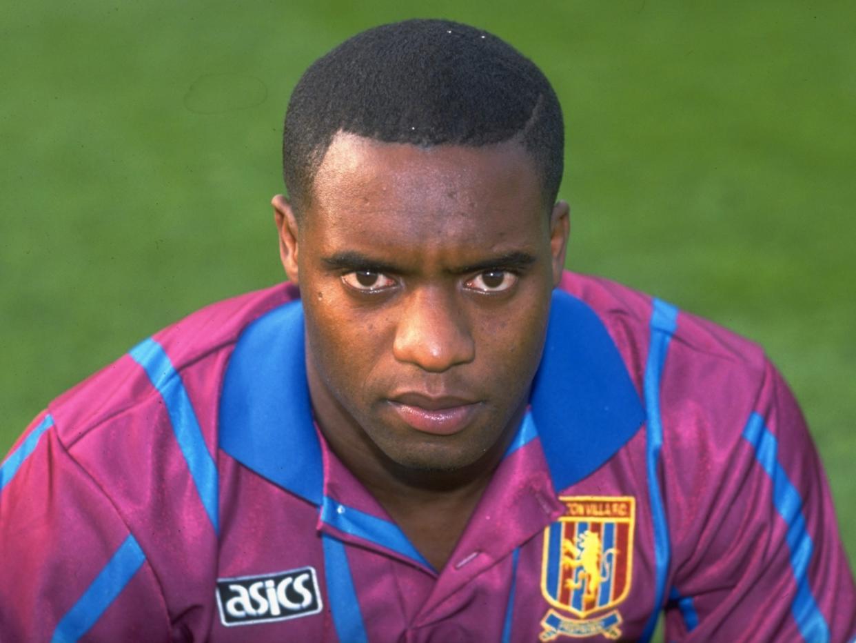 <p>Dalian Atkinson died after being tasered for 33 seconds, more than six times the standard five-second phase</p> (Allsport/Getty)
