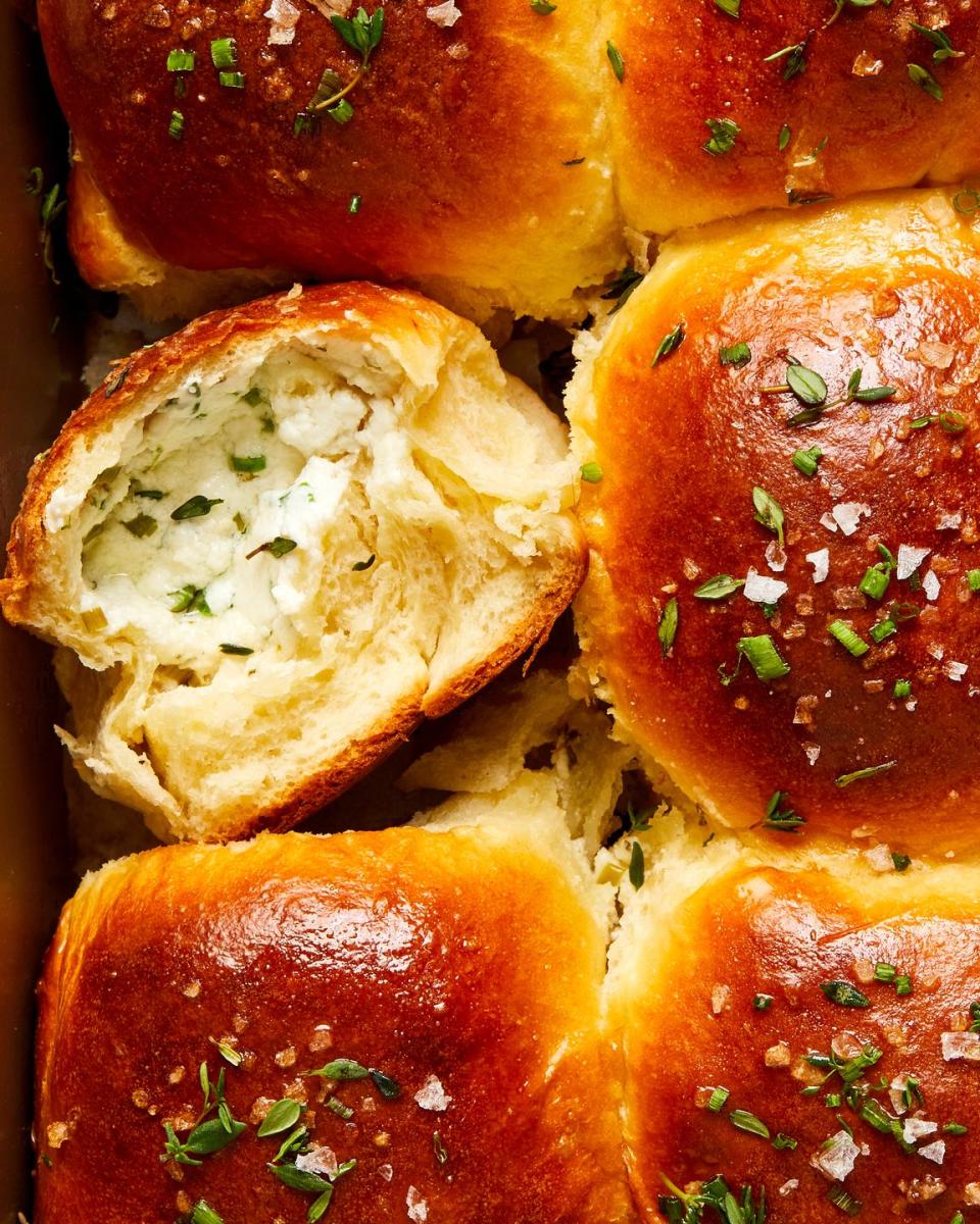 Goat Cheese-Stuffed Rolls