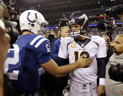 The Colts have transitioned nicely from Peyton Manning to Andrew Luck. Still, ownership isn't happy. (AP) 