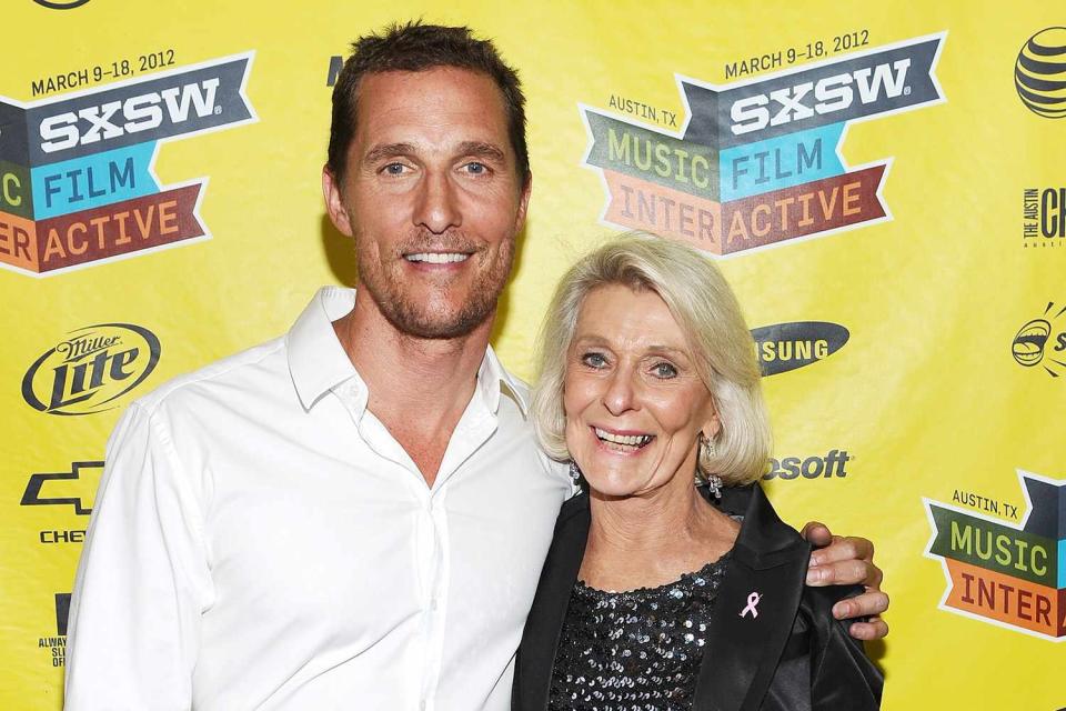 Michael Buckner/Getty Images  Matthew and Kay McConaughey 