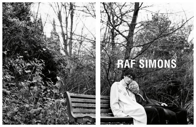 Willy Vanderperre shot the Raf Simons spring/summer 2016 campaign