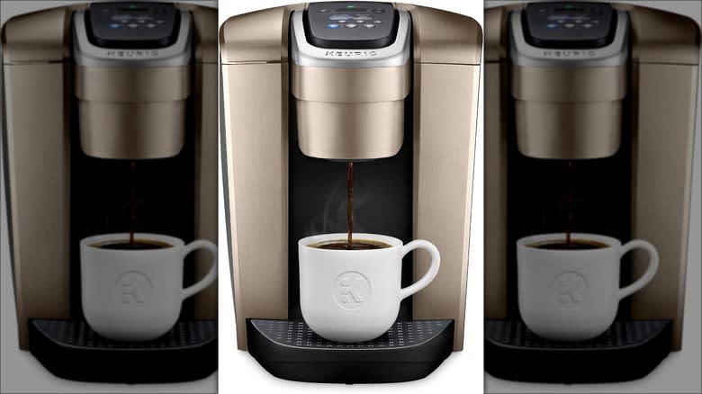 Keurig K-Elite in gold