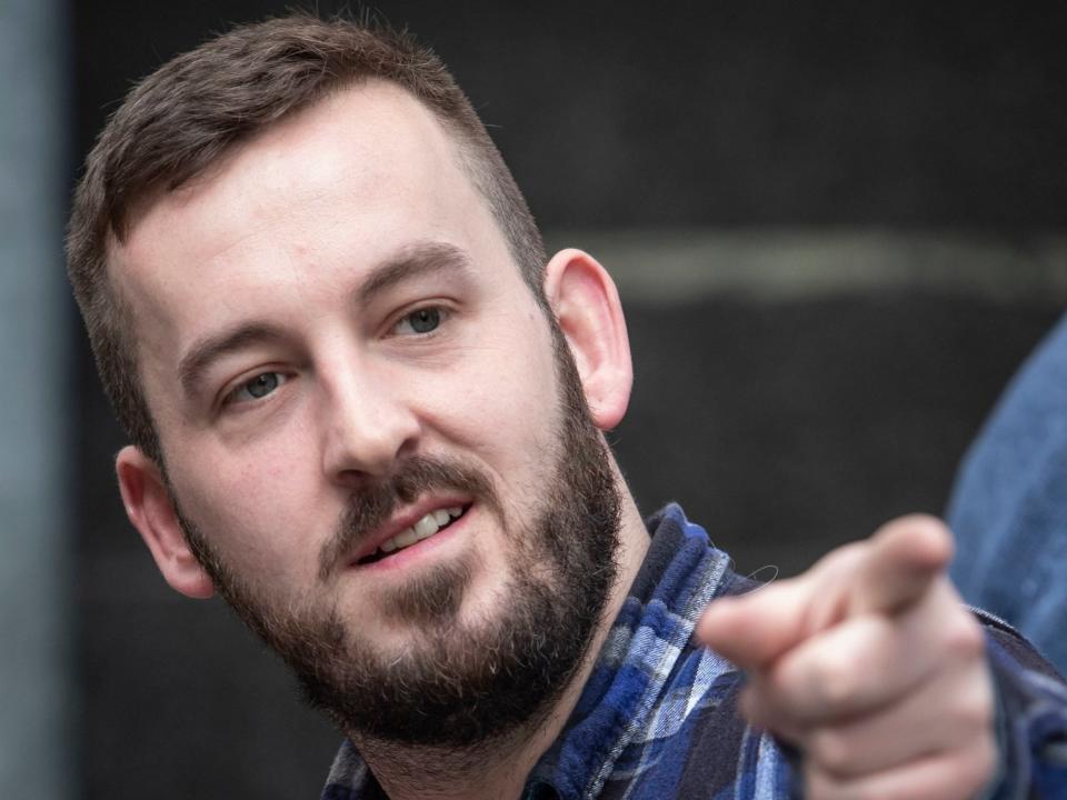 James Goddard: ‘Yellow vest’ protester calls journalists ‘scumbags’ at court hearing for allegedly assaulting photographer